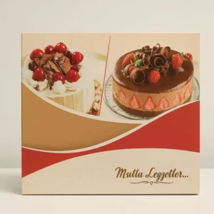 Şekilli Pasta Kutusu (Sıvamalı)